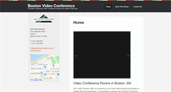 Desktop Screenshot of bostonvideoconference.com